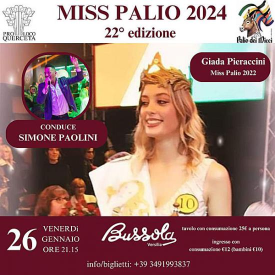 22° Edizione di Miss Palio 2024
