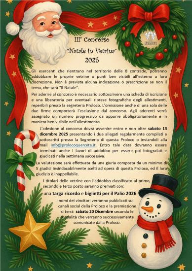 Bando di partecipazione per la 3^ edizione del concorso 