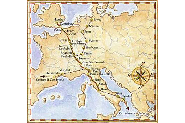 La via Francigena