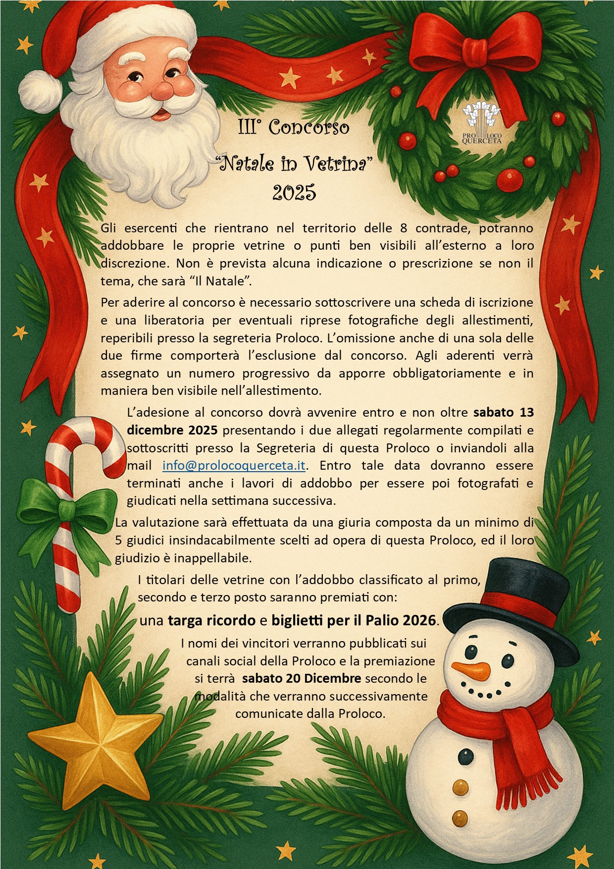 Bando di partecipazione per la 3^ edizione del concorso 