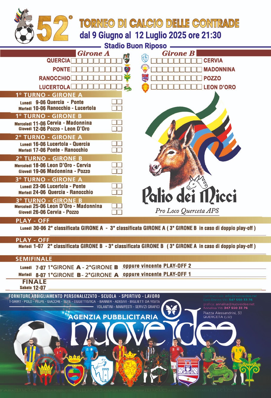 52° Torneo di Calcio delle Contrade